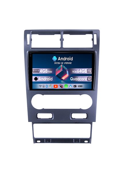 navi-it Navigatie dedicata Ford Mondeo 2000-2007, 4GB RAM 64GB ROM, Quadcore, Android 14, Display QLED 1K 9"