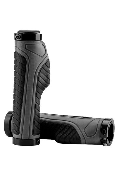 shumee Gripy chwyty rowerowe ergonomiczne śr. 22mm szare