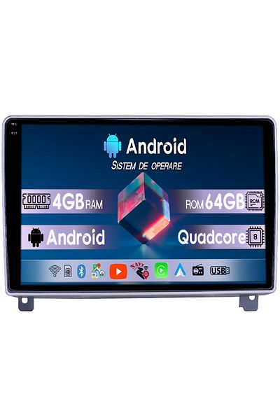 navi-it Navigatie dedicata Peugeot 407 2004-2011, 4GB RAM 64GB ROM, Octacore, Display 9" QLED 1K, Carplay, A