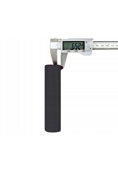 shumee Gripy uchwyty rowerowe z pianki silikonowej śr. 22mm - czarne