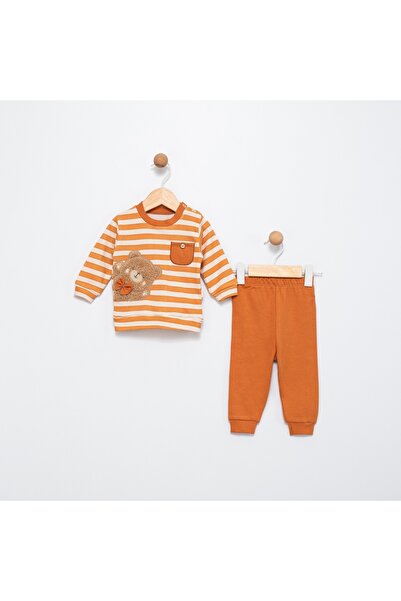 EYZ KIDS Erkek Bebek Aylık Pijama Takımı