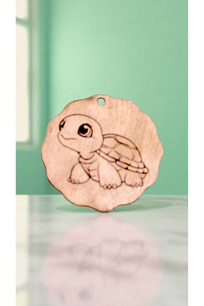 yerlikaya bakır Turtle Pure Copper Necklace
