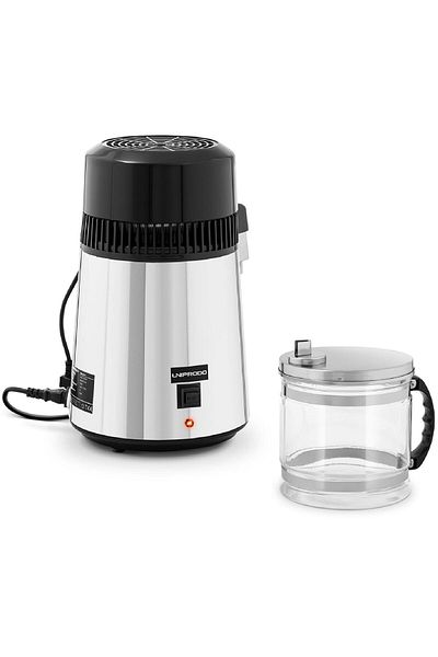 UNIPRODO Distilator de apă cu ulcior de sticlă 4 l