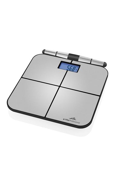 ETA Smart Scale Vital Professional 8781 90000, 180 Kg, Bluetooth, tempered glass, stainless steel