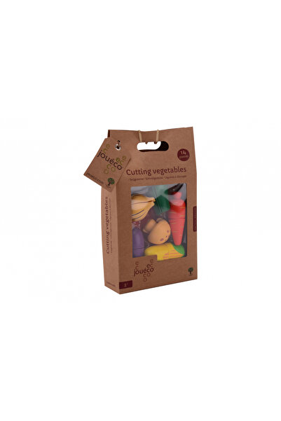 Johntoy Ξύλινο παιχνίδι ρόλων, κοπή λαχανικών, Jouéco