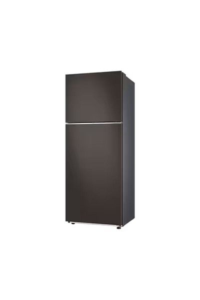 Samsung 411L Top Mount Freezer Refrigerator With Bespoke Design | Cotta Charcoal | RT60CB6624C2A