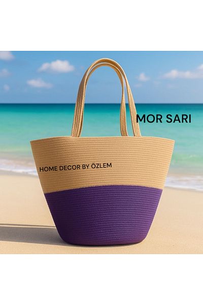 home decors by özlem Straw Shoulder Bag Beach Bag Daily Bag Handcrafted Handmade