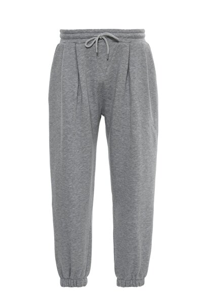 MORREZ Gri Pileli Jogger