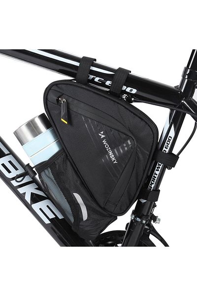 WOZINSKY Torba rowerowa pod ramę 1.5l czarna