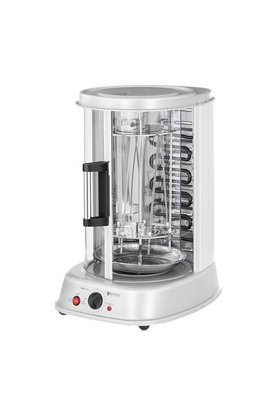 Royal Catering MINI grătar prăjitor de pâine pentru kebab gyros legume vertical 3 în 1 1800W Royal Catering RCGV-1800-1