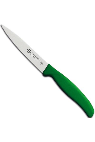 Ambrogio Sanelli Nóż do obierania warzyw owoców SUPRA COLORE HACCP 110/230 mm - zielony