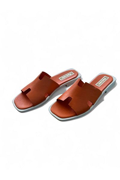 PATRON SHOES Genuine Leather Women's Slippers
