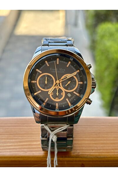Frank Alex Gold Metal Detay 3 Atm Waterproof Garantili Klasik Style Quartz Saat