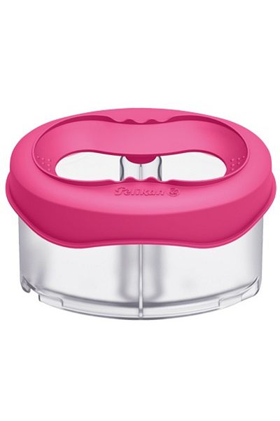 Pelikan Pictură spațiu recipient apă, culoare magenta, material plastic