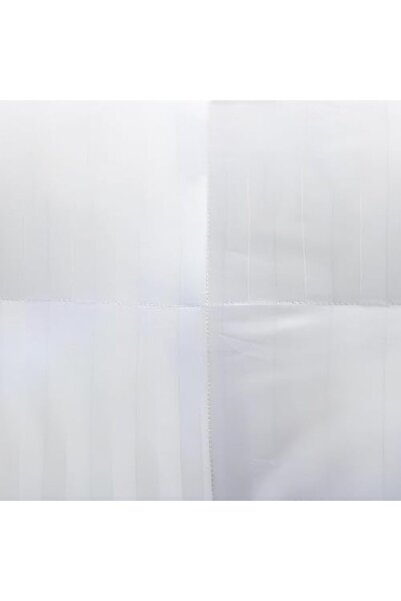 INFINI HOMES Microfiber Duvet | Double Size | White | Soft, Lightweight, and Luxurious | Stripe Patt