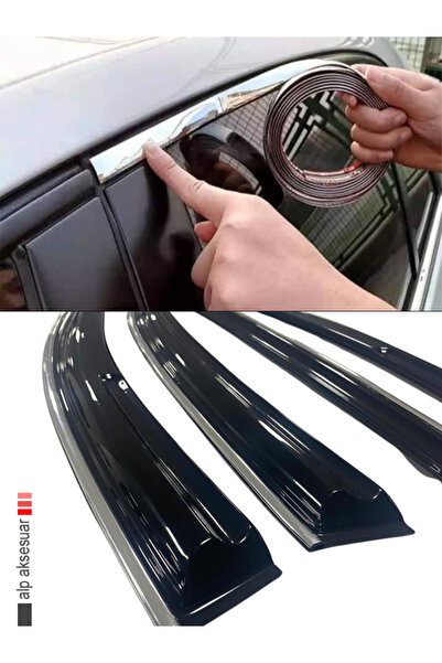 Alpax Ford Mondeo 2001-2007 Model için tarafımızdan hazırlanmış krom şeritli ...