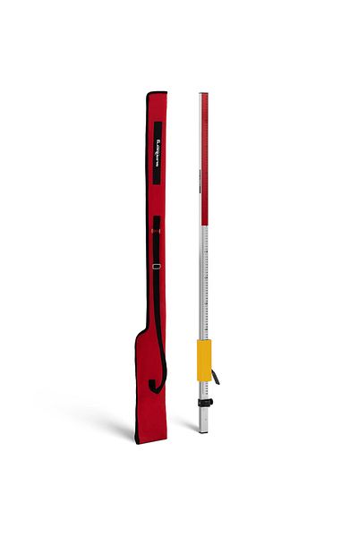 Steinberg Systems Łata niwelacyjna geodezyjna z aluminium + torba 1.3 - 2.4 m