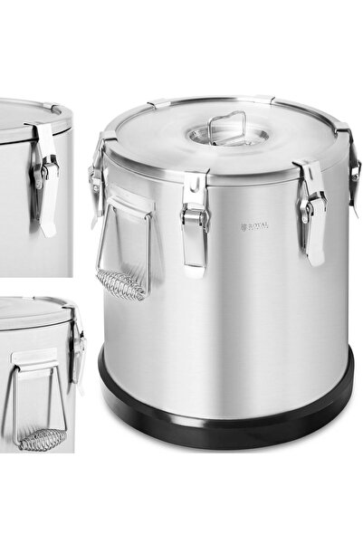 Royal Catering Recipient termic pentru catering, din oțel, 22 l