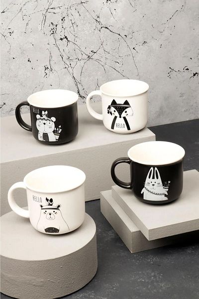 HOMENIVA 1 Hello Porcelain Mug - Porcelain Mug