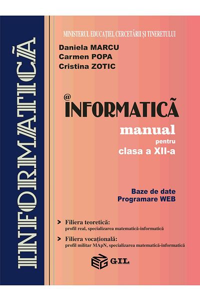 Editura Gil Computer Science - textbook for grade 12. Basics of