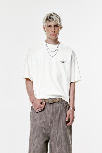 Pull & Bear 1978 boxy-fit T-shirt