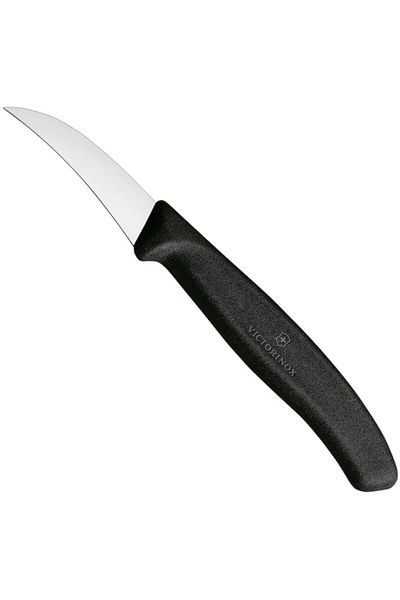 Victorinox Nóż do jarzyn zagięty dł. 60/162 mm - czarny