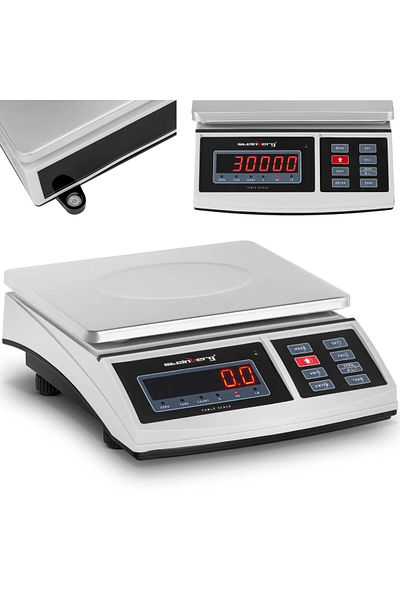 Steinberg Systems Waga pocztowa do paczek listów LED 30kg / 1g