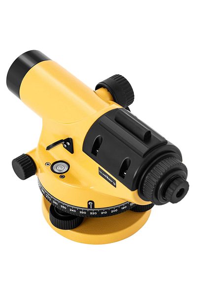 Steinberg Systems Niwelator optyczny samopoziomujący ze statywem i łatą - powiększenie 28x śr. 36 mm