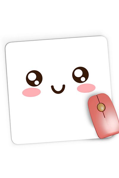OEM Mousepad Gaming Roblox Anime Smiley Face Cute, 21x19 cm