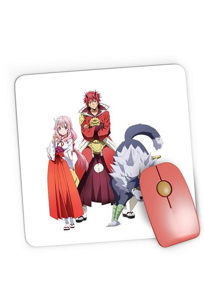 OEM Mousepad Gaming TenSura That Time Slime Ranga Shuna Demons, 21x19 cm