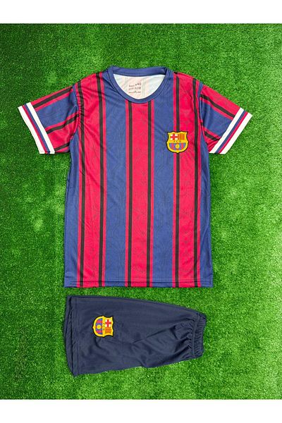 formenza ДЕТСКА ТЕНИСКА СЪС СПЕЦИАЛЕН ДИЗАЙН BARÇA НЕНАПИСАНИ ШОРТИ