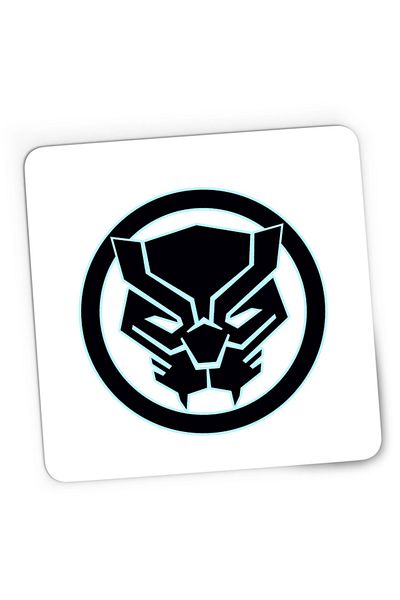 OEM Mousepad Gaming Black Panther Tribe Superpowers Cool Silent, 21x19 cm