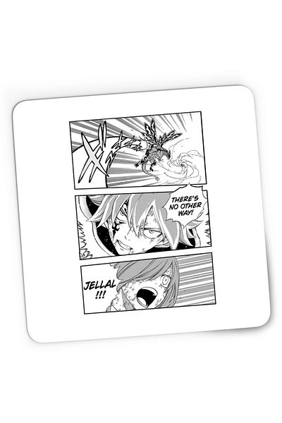OEM Mousepad Gaming Fairy Tail Manga Panel Epic Wizard, 21x19 cm
