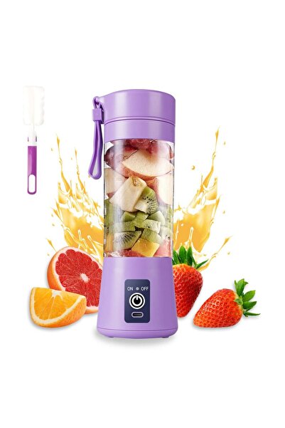dalimag Blender Smoothie Maker, Storcator Electric USB, Mini Blender Portabil pentru Shake-uri si Smoothie-u