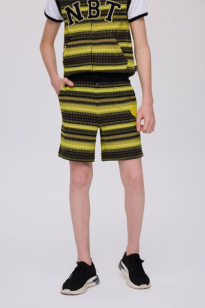 Nebbati Boy Patterned Shorts