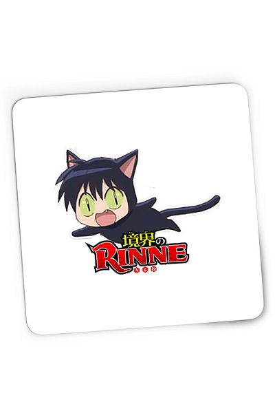 OEM Mousepad Gaming Rin-ne Rokumon Black Cat Rinne Boundary, 21x19 cm
