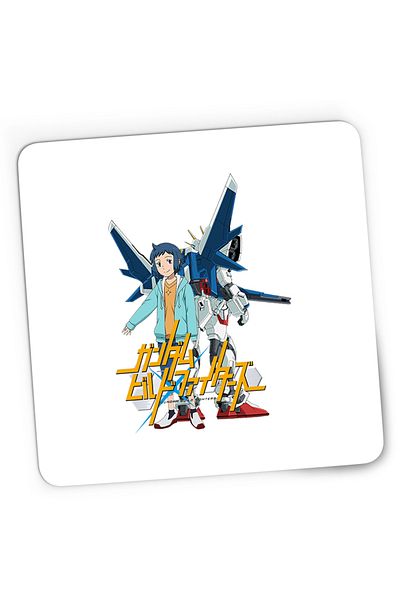 OEM Mousepad Gaming dam Build Fighters Sei Robot, 21x19 cm