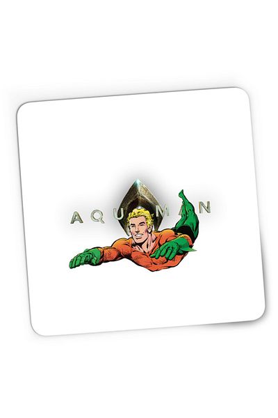 OEM Mousepad Gaming Aquaman Logo Jump Water Swim Hero Strong, 21x19 cm