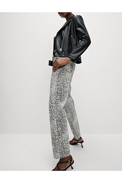 Marks & Spencer Hayvan Desenli Straight Leg Jean