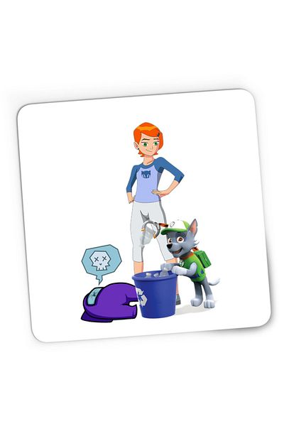 OEM Mousepad Gaming Paw Patrol Recycle Dog Ben10Among, 21x19 cm