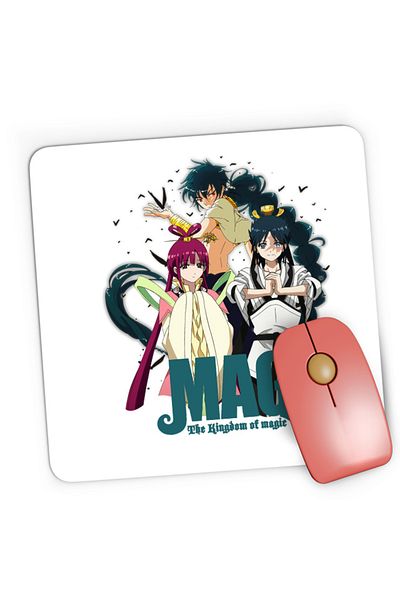 OEM Mousepad Gaming Magi The Labyrinth of Magic Kou Empire Magician, 21x19 cm