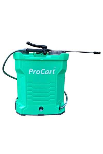 PROCART Premium electric sprinkler pump, lithium-ion battery, 20 liter, 4 hour autonomy