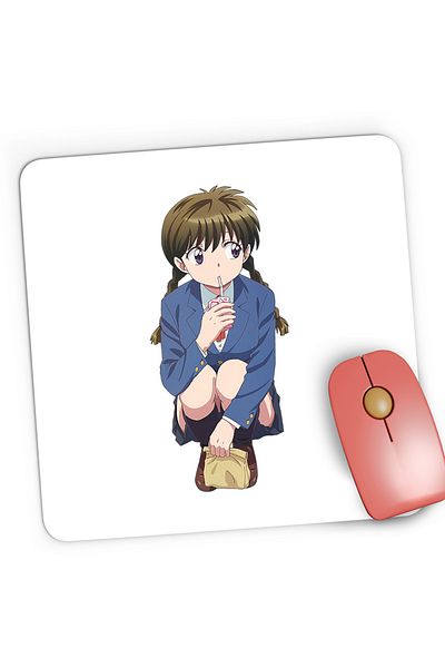 OEM Mousepad Gaming Rin-ne Sakura Eat Desene Anime, 21x19 cm