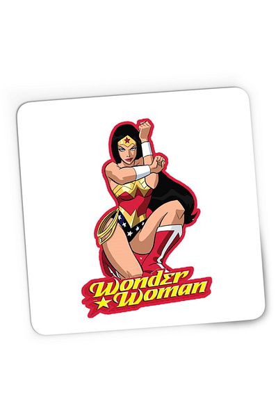 OEM Mousepad Gaming Wonder Woman Red Lady Cartoon English Power Star, 21x19 cm