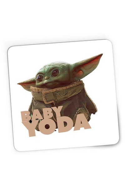 OEM Mousepad Gaming Baby Yoda Small Star Wars, 21x19 cm