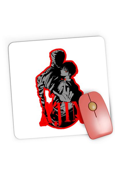 OEM Mousepad Gaming Ajin Nagai Kei Gore Paranormal Horror Anime, 21x19 cm
