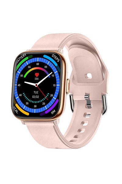 OEM TWINKLER® Smartwatch TKY05 - 1.75" AMOLED, Health Monitoring, Bluetooth 5.3, Unisex, Rose