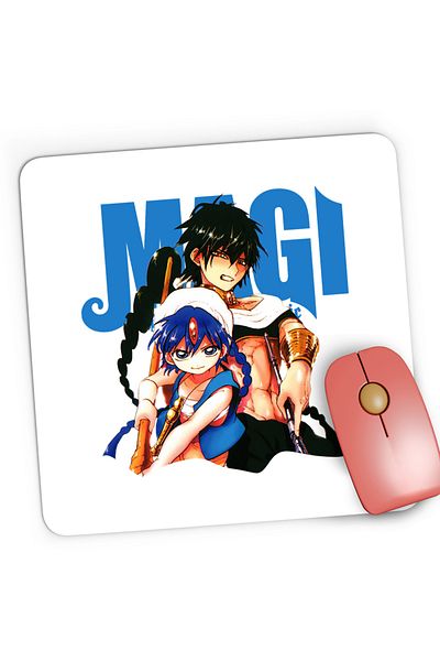OEM Mousepad Gaming Magi The Labyrinth of Magic Animeeater Sho, 21x19 cm