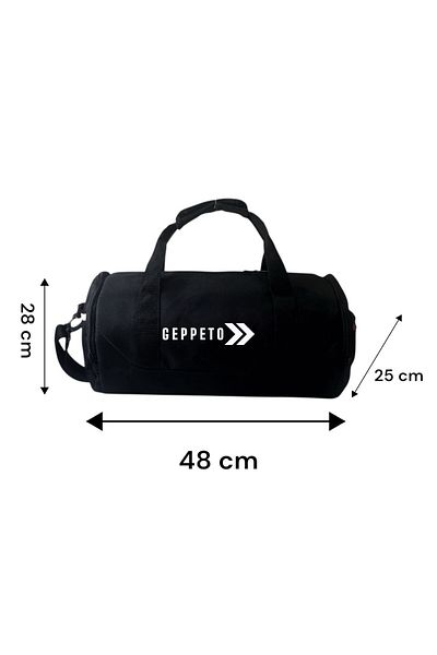 mygeppetobag Unisex, Hanging, Travel, Daily, Fitness Cylinder Sports Bag, Shoe Net Gift