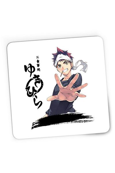 OEM Mousepad Gaming Food Wars Soma Hiragana Signature Horror, 21x19 cm